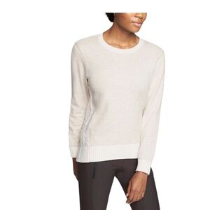 Athleta Madera Sweater Toasted Heather Gray Wool Blend Extra Small